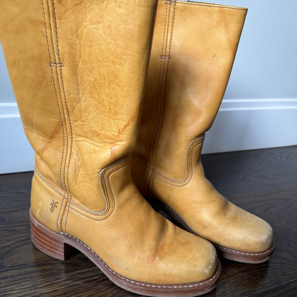 Frye Campus Banana Size 8